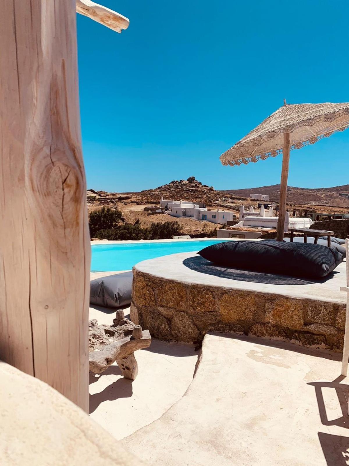 My Oasis Studios Mykonos Klouvas Buitenkant foto
